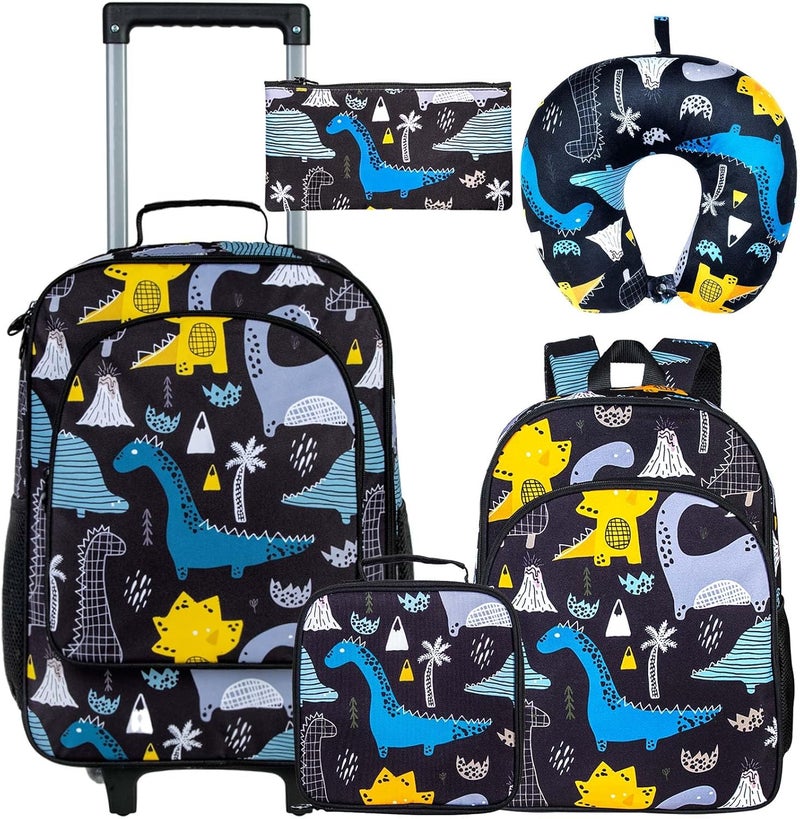 GXTVO Kids Suitcase with Wheels for Girls and Boys, Rolling Carry on Luggage for Toddler Children - Image 1